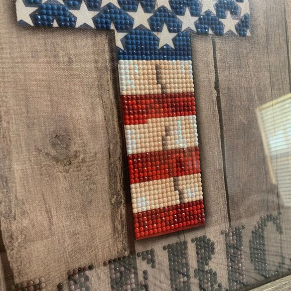 ⭐️ Patriotic Framed Diamond Art - Picture 4 of 8